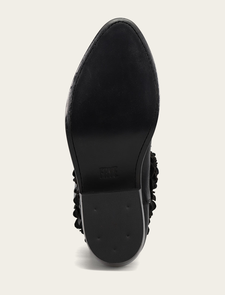 Women's Black Billy Flower Boot | Frye Trusted