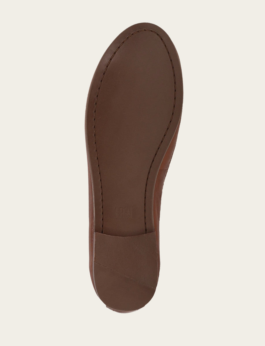 Women's Cinnamon Carson Logo Ballet Shoe | Frye Classic