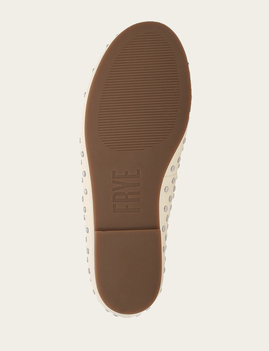 Women's Ecru Emma Studded Mary Jane Shoe | Frye Popular