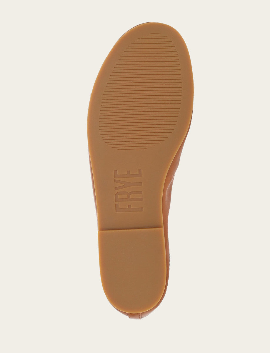 Women's Dark Latte Emma Ballet Flats | Frye Great Value