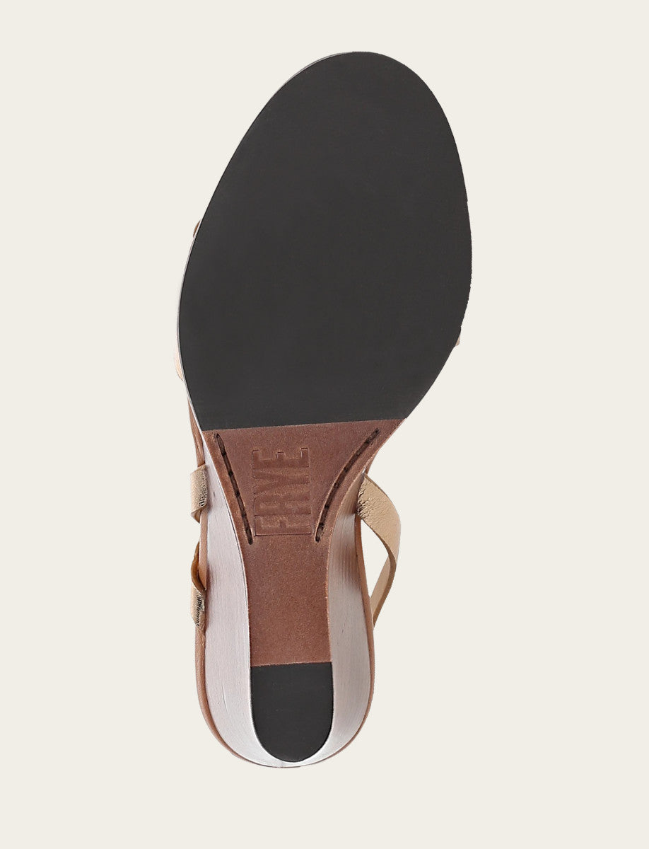Women's Dark Gold Rachel Buckle Sandals | Frye Deals