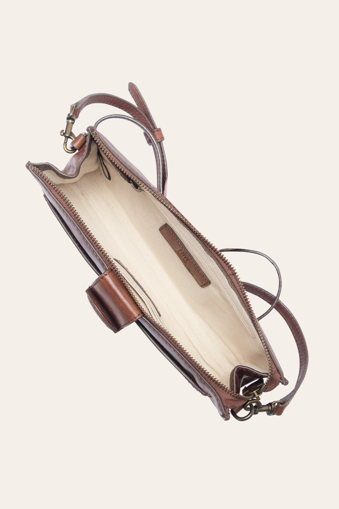 Alex Cognac Crossbody Clutch | Frye Exclusive