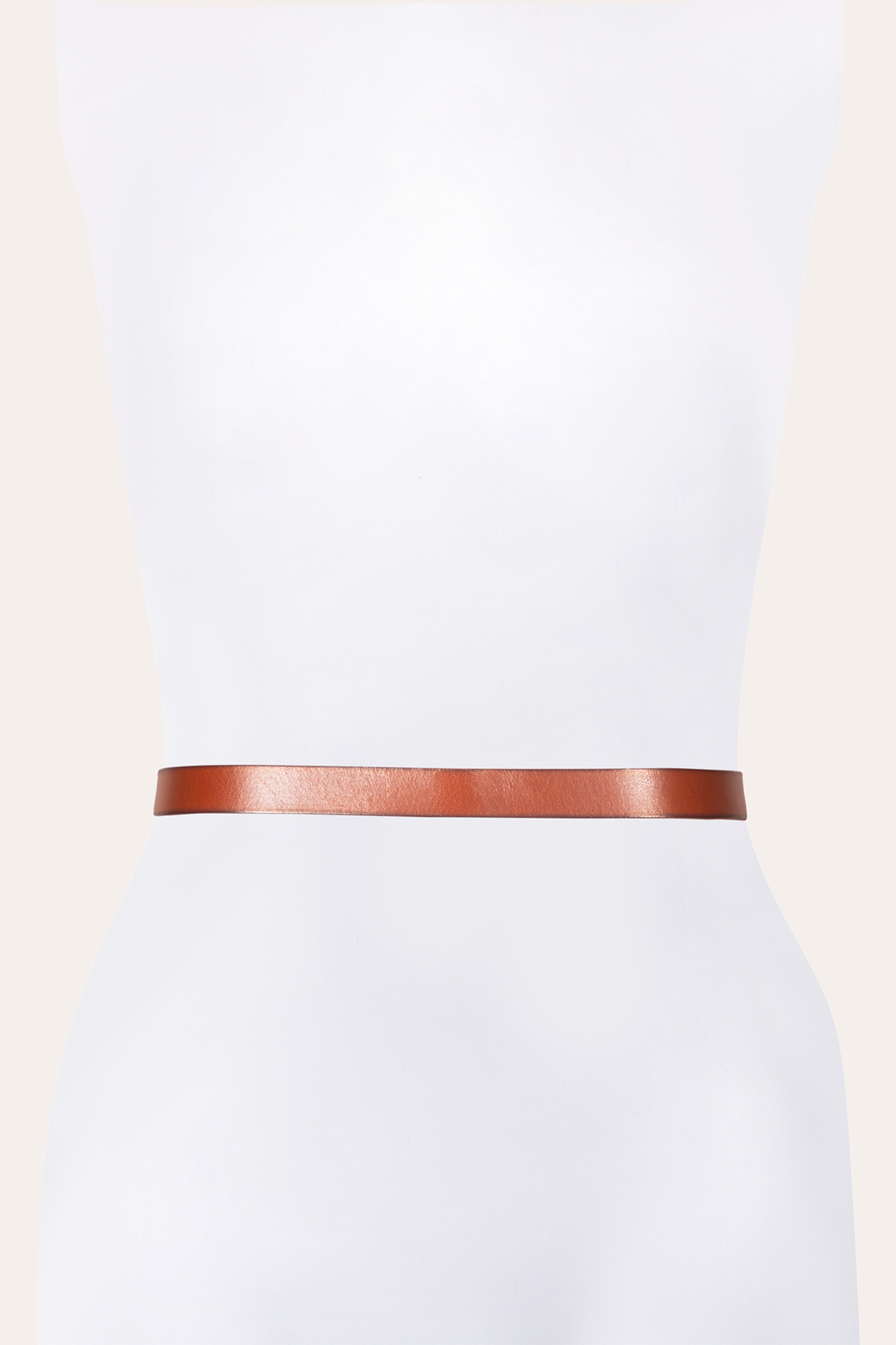 25mm Tan Logo Western Belt | Frye Quality