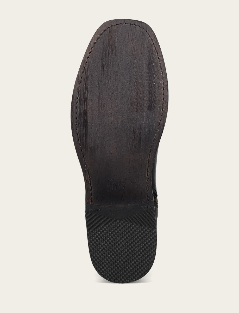 Men's Black Campus Inside Zip Boot | Frye Discount