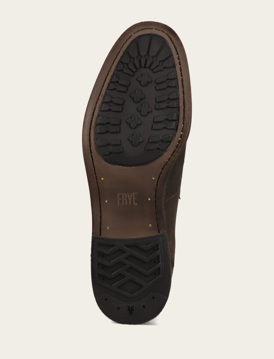 Men's Chocolate Tyler Flex Penny Loafers | Frye Value