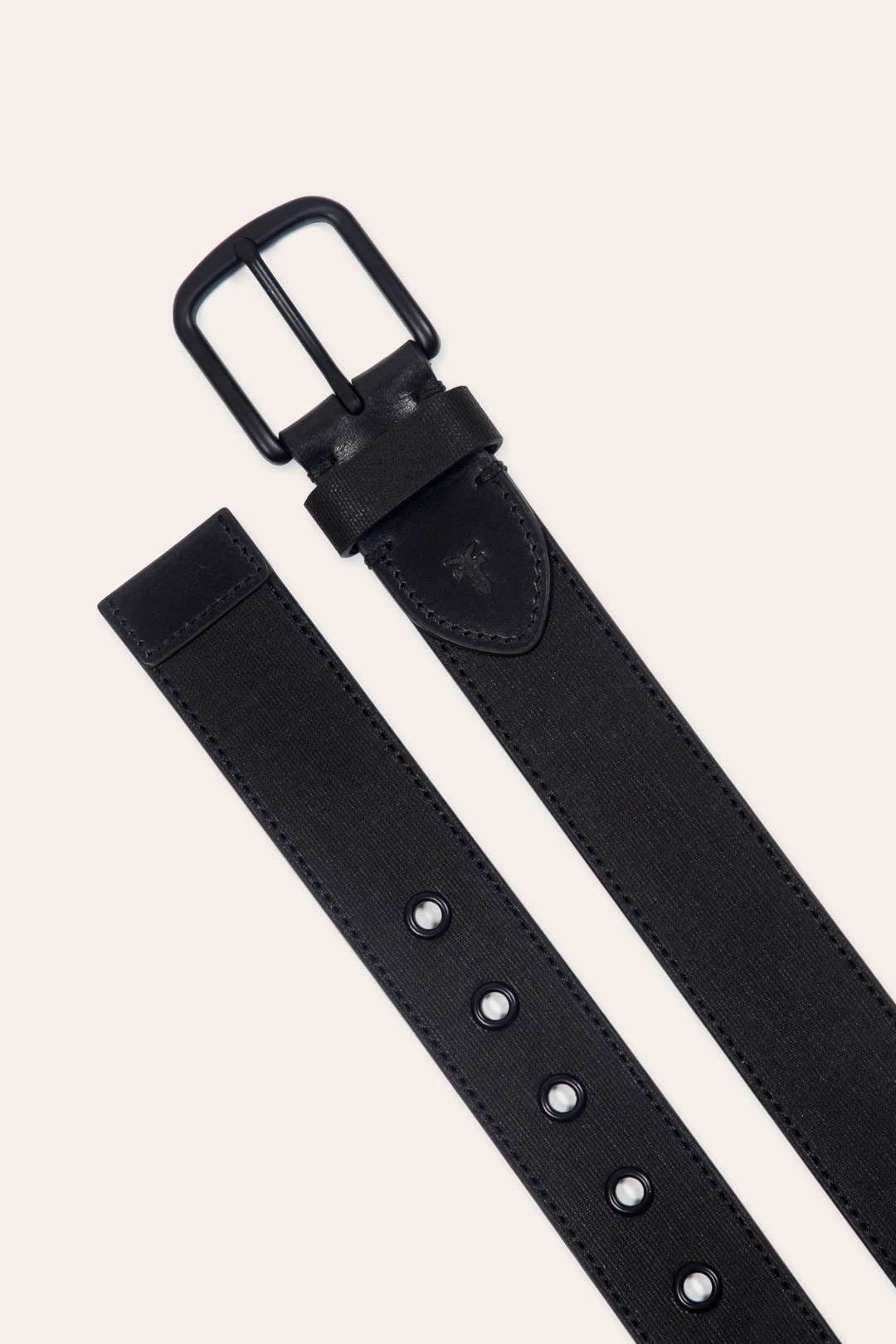 Men’s Black 38mm Coated Canvas Belt | Frye Best Seller