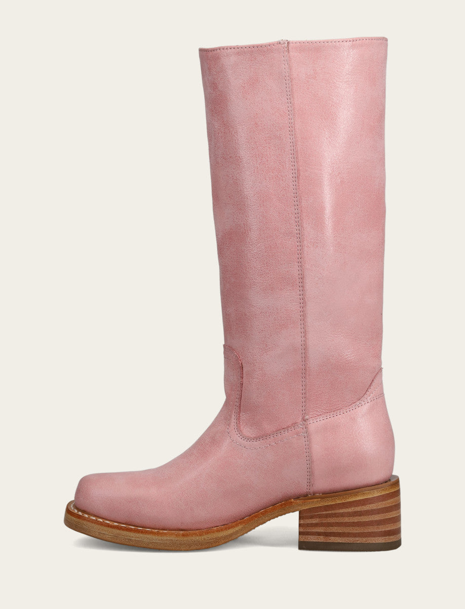 Women's Pink Campus 14L Boots | Frye Best Seller