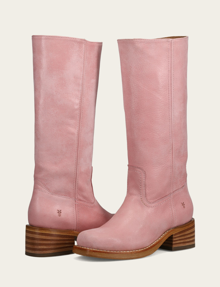 Women's Pink Campus 14L Boots | Frye Best Seller