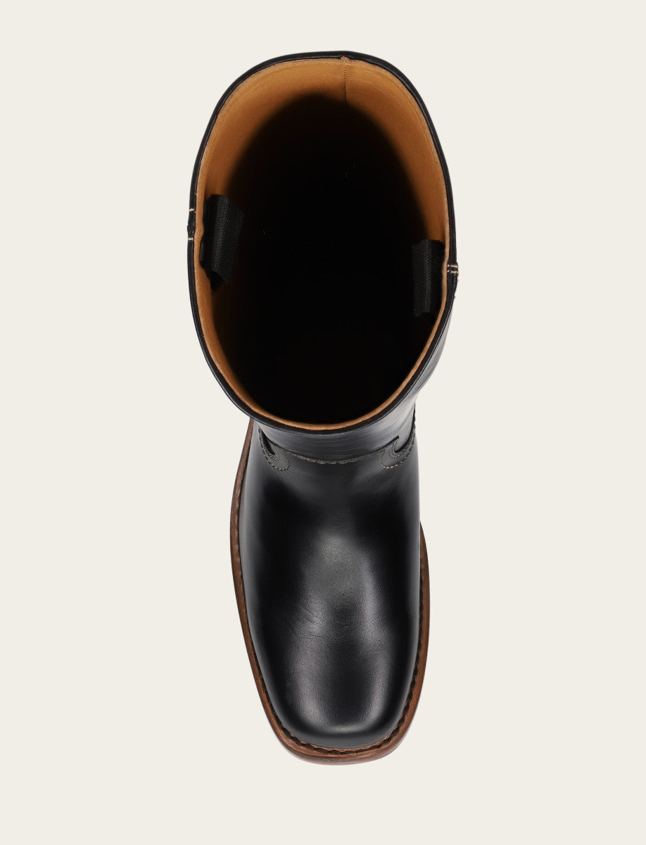 Women's Campus 14L Jet Black Boots | Frye Exclusive