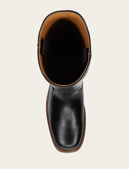 Women's Campus 14L Jet Black Boots | Frye Exclusive