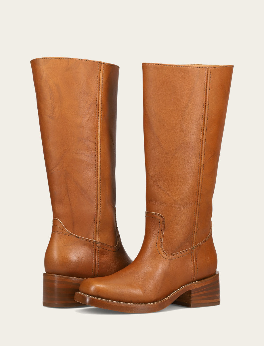 Women's Saddle Campus 14L Wide Calf Boots | Frye Deals
