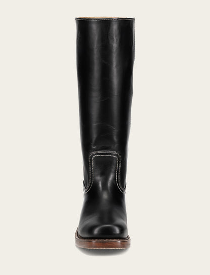 Women's Campus 14L Jet Black Wide Calf Boots | Frye Classic