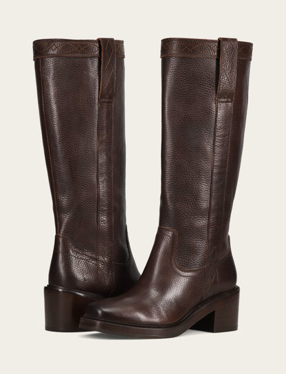 Women's Dark Brown Kate Pull On Boots | Frye Deals