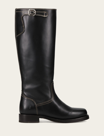 Women's Black Campus Low Heel Tall Riding Boot | Frye Trusted