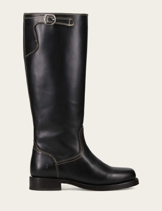 Women's Black Campus Low Heel Tall Riding Boot | Frye Trusted