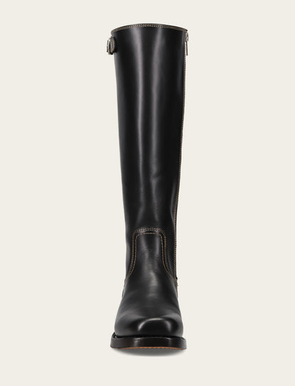 Women's Black Campus Low Heel Tall Riding Boot | Frye Trusted