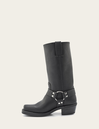 Women's Black Harness 12R Boots | Frye Quality