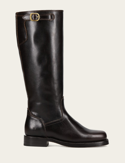 Women's Bourbon Campus Low Heel Tall Riding Boot | Frye Everyday