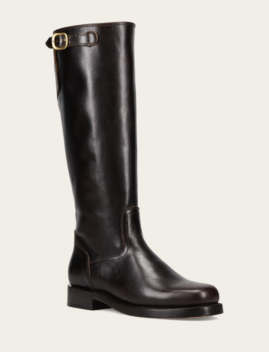Women's Bourbon Campus Low Heel Tall Riding Boot | Frye Everyday