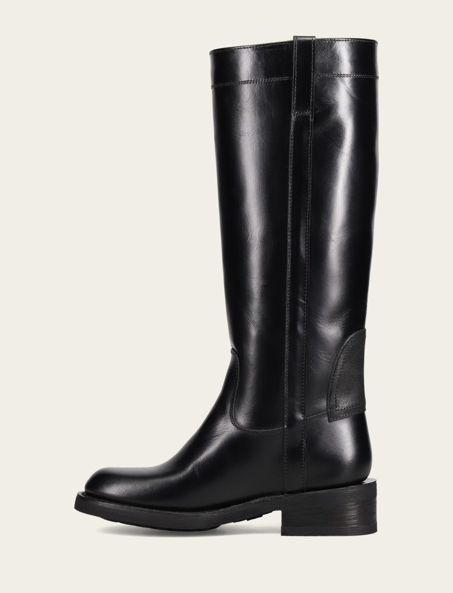 Women's Black Viv Riding Boot | Frye Great Value