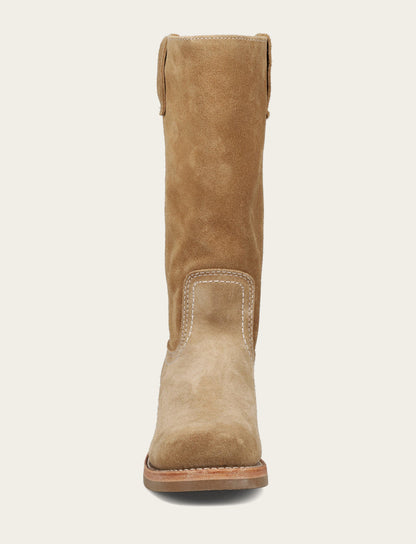 Women's Tan Buck Campus 12R Boots | Frye Popular