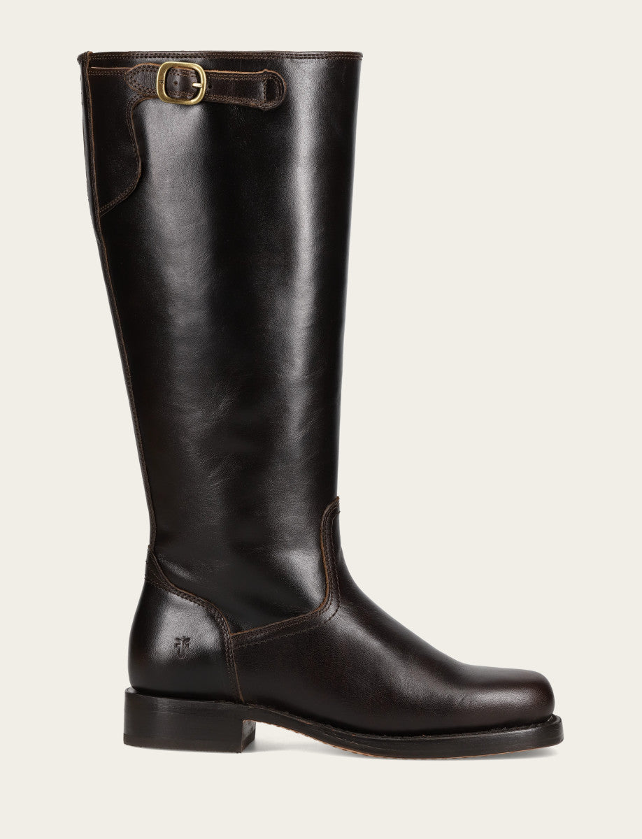 Women's Bourbon Campus Low Heel Tall Riding Wide Calf Boot | Frye Great Value