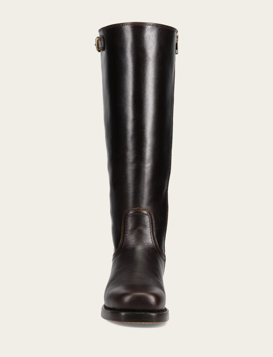 Women's Bourbon Campus Low Heel Tall Riding Wide Calf Boot | Frye Great Value