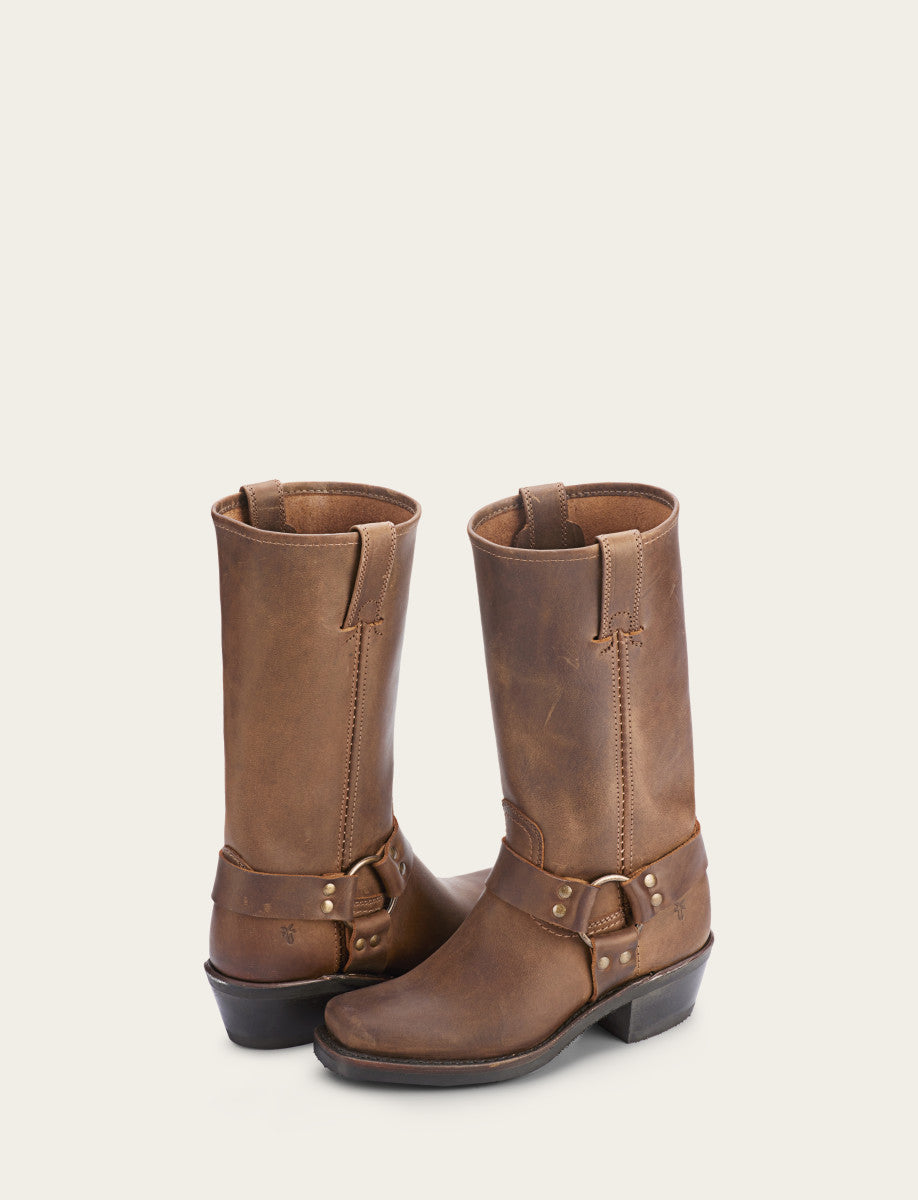 Women's Tan Harness 12R Boots | Frye Quality