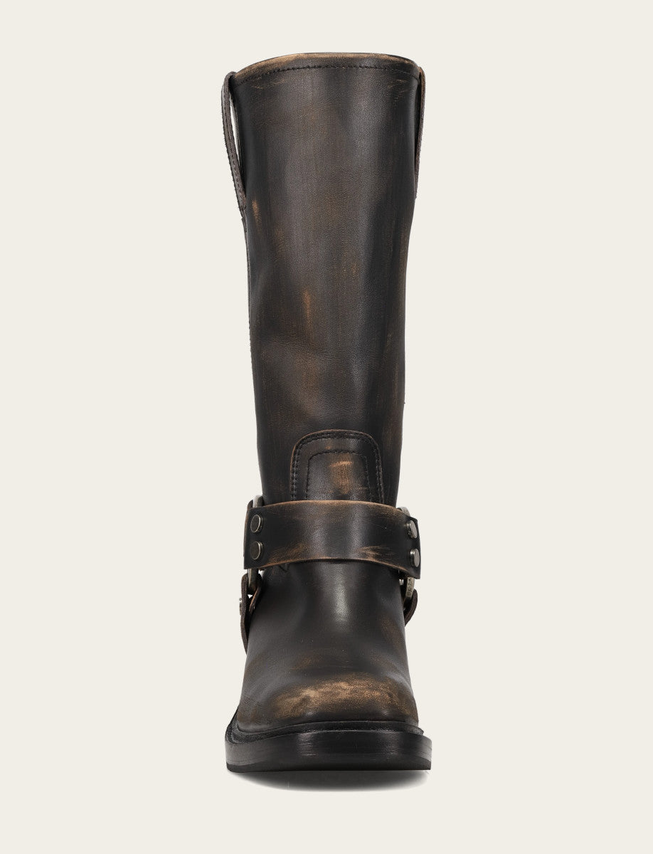 Women's Distressed Black Kate Harness Boot | Frye Best Price