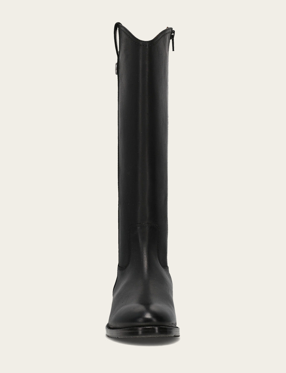Women's Black Melissa Button Tall Inside Zip Wide Calf Boot | Frye Sale