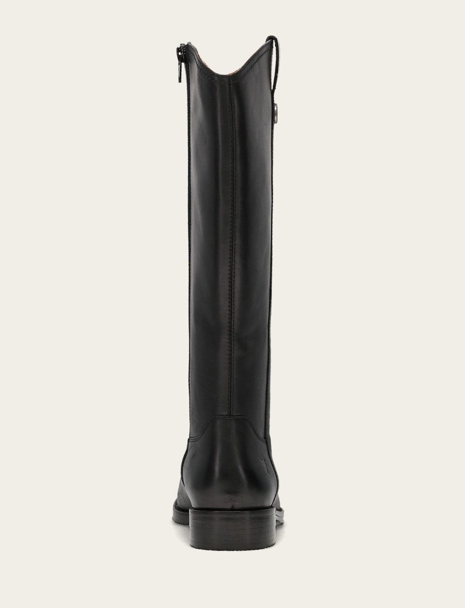 Women's Black Melissa Button Tall Inside Zip Wide Calf Boot | Frye Sale