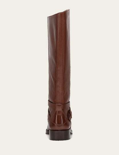 Women's Walnut Melissa Belted Riding Wide Calf Boot | Frye Popular