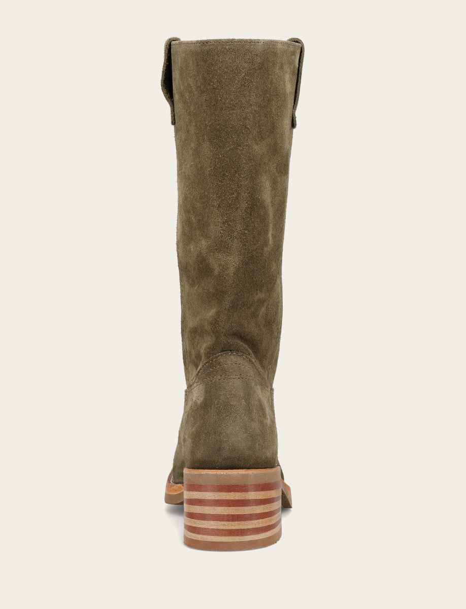 Women's Olive Campus 12R Boots | Frye Exclusive