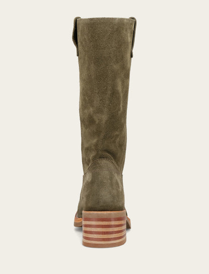 Women's Olive Campus 12R Boots | Frye Exclusive