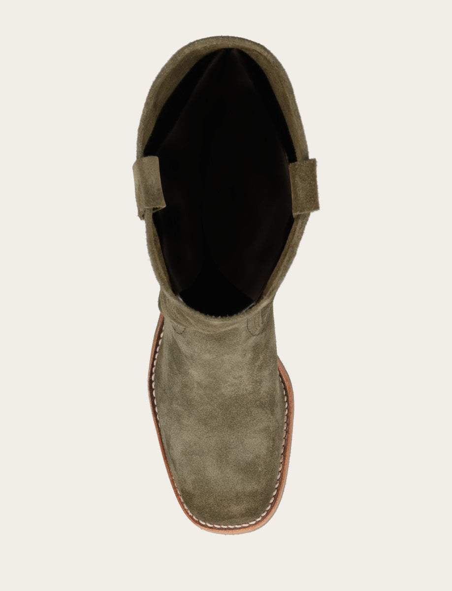 Women's Olive Campus 12R Boots | Frye Exclusive