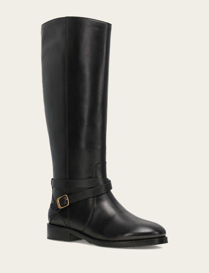 Women's Black Melissa Belted Riding Boot | Frye Featured