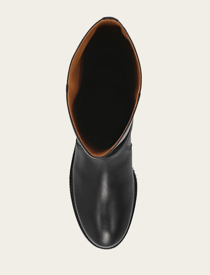 Women's Black Melissa Belted Riding Boot | Frye Featured