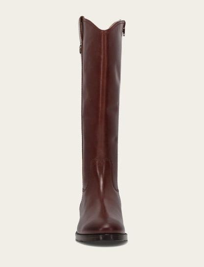 Women's Saddle Melissa Button Tall Inside Zip Wide Calf Boot | Frye Premium
