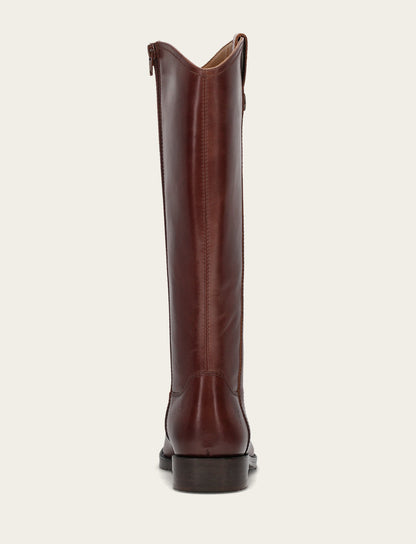 Women's Saddle Melissa Button Tall Inside Zip Wide Calf Boot | Frye Premium