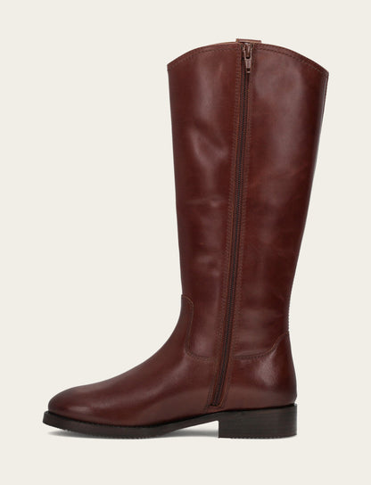 Women's Saddle Melissa Button Tall Inside Zip Boot | Frye Best Seller