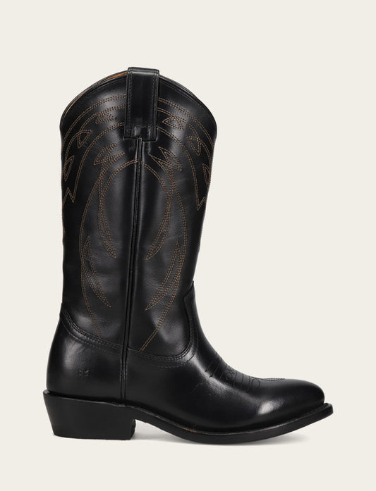 Women's Black Billy Pull On Deco Stitch Boots | Frye Best Seller