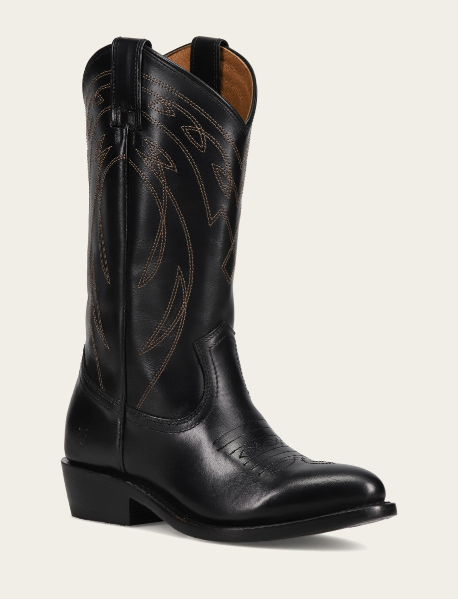 Women's Black Billy Pull On Deco Stitch Boots | Frye Best Seller