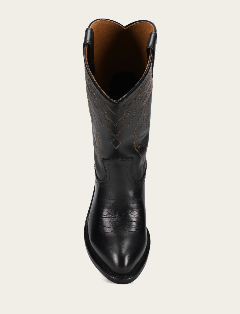 Women's Black Billy Pull On Deco Stitch Boots | Frye Best Seller