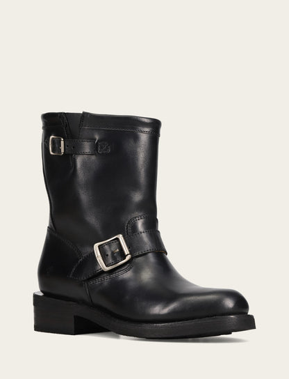 Women's Black Viv Short Engineer Boot | Frye Exclusive