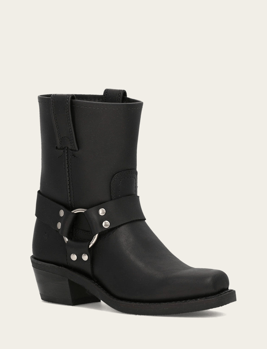 Women's Black Harness 8R Boots | Frye Classic