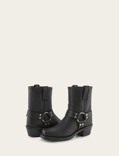 Women's Black Harness 8R Boots | Frye Classic