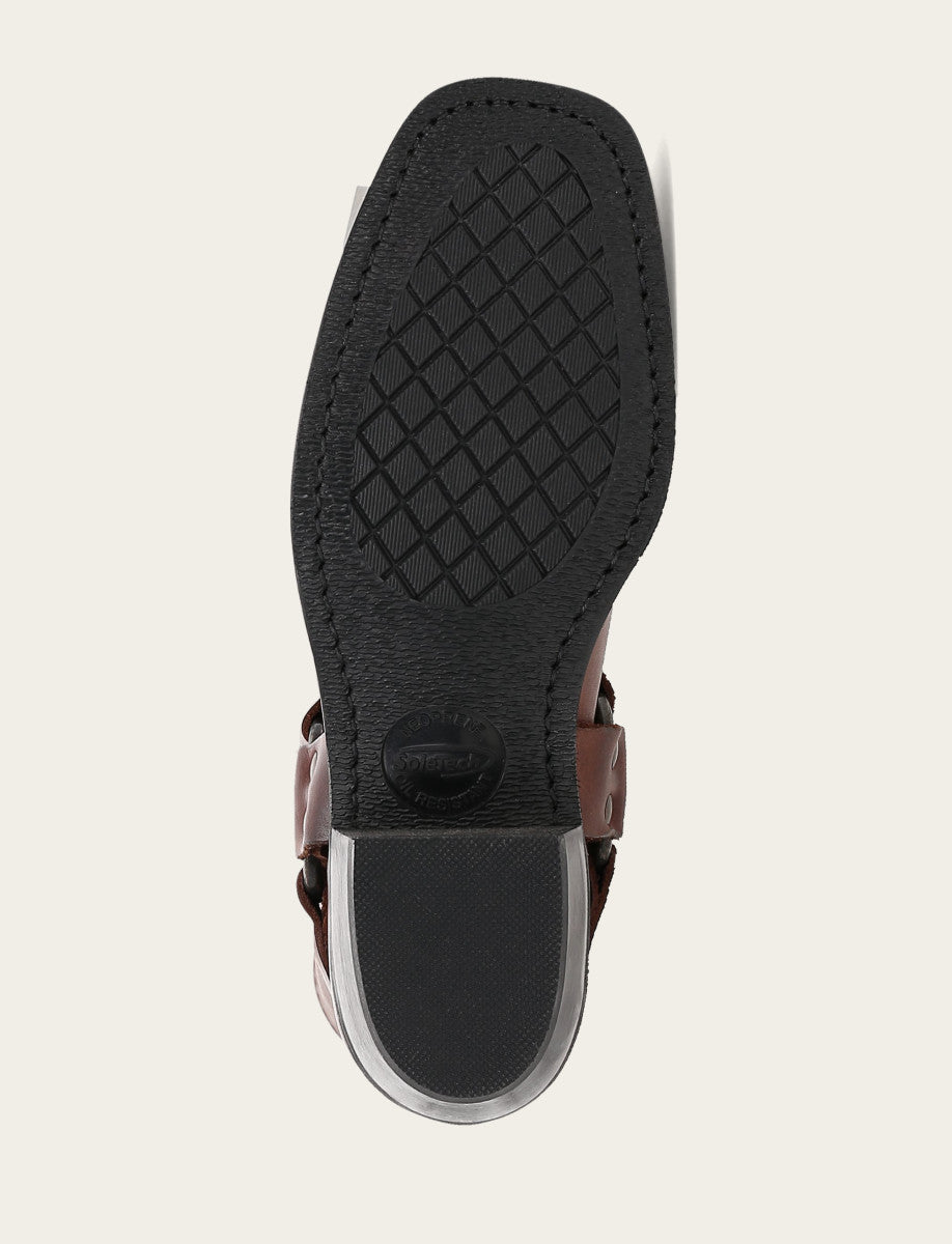 Women's Cognac Harness 8R Boots | Frye Essential