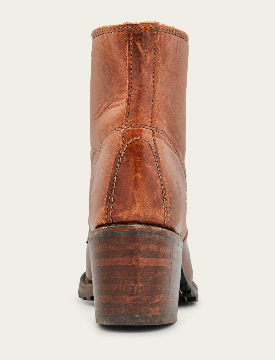 Women's Cognac Sabrina 6G Lace Up Boots | Frye Popular