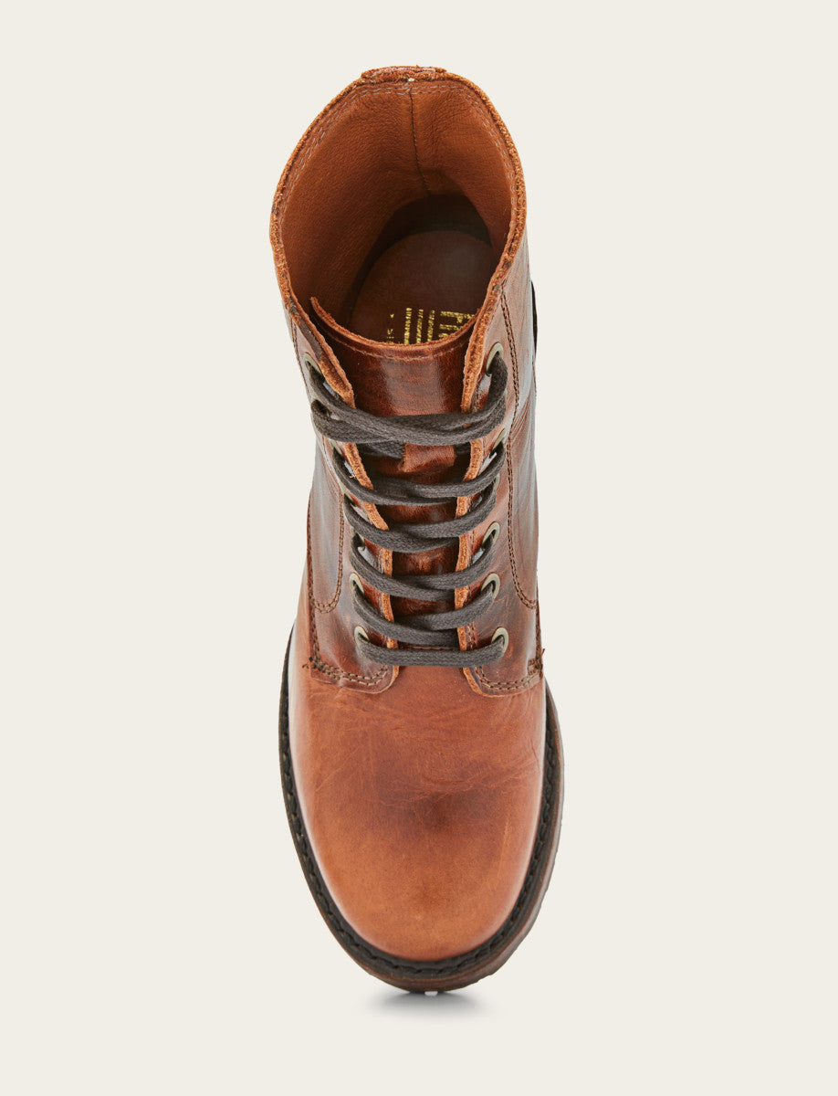 Women's Cognac Sabrina 6G Lace Up Boots | Frye Popular