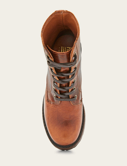 Women's Cognac Sabrina 6G Lace Up Boots | Frye Popular
